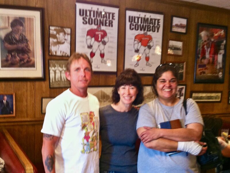 Mike Patti and I 3# Three friends at local diner