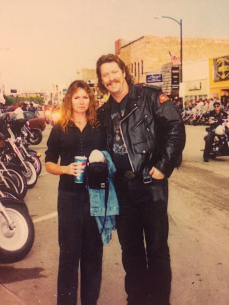 kally with husband