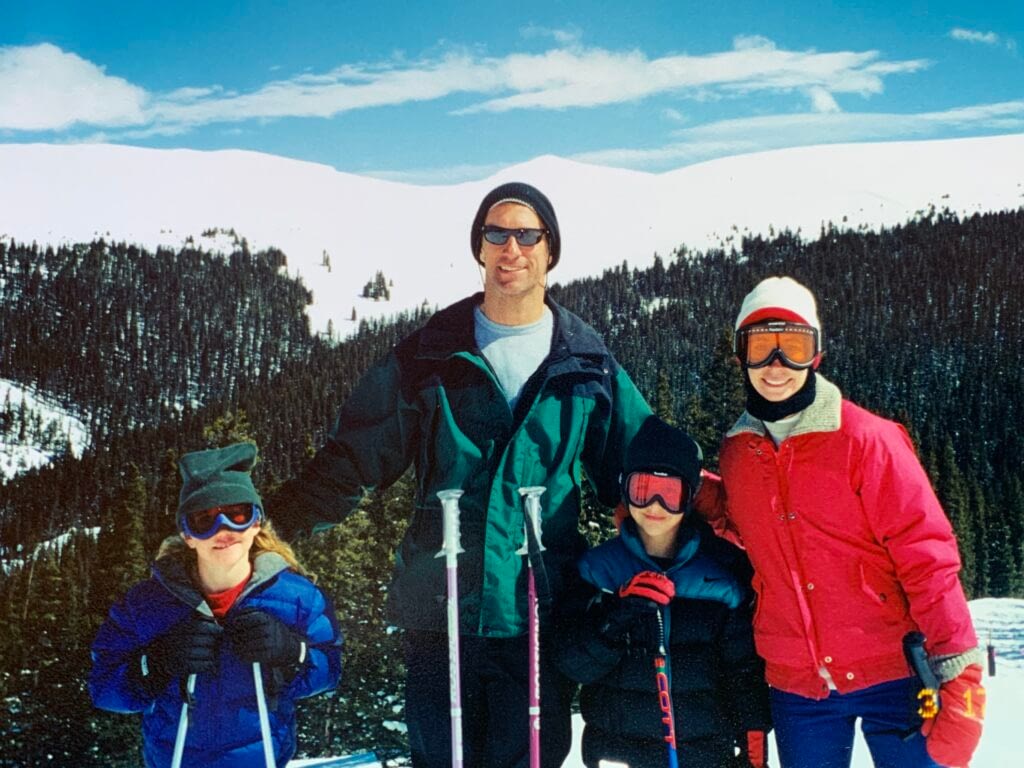 family ski trip
