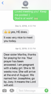 Wendy's Text #1