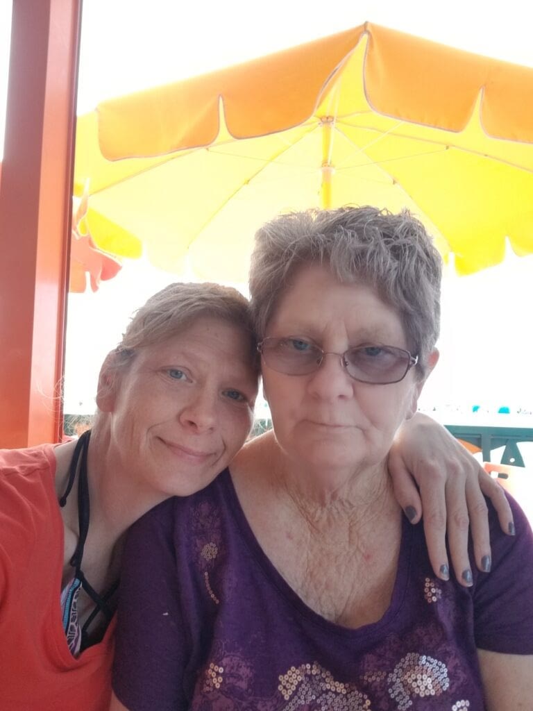mother and daughter