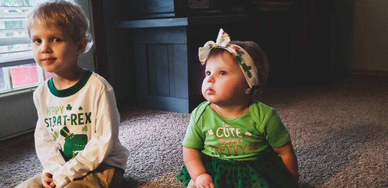 Jaxtyn and Kennedy kids