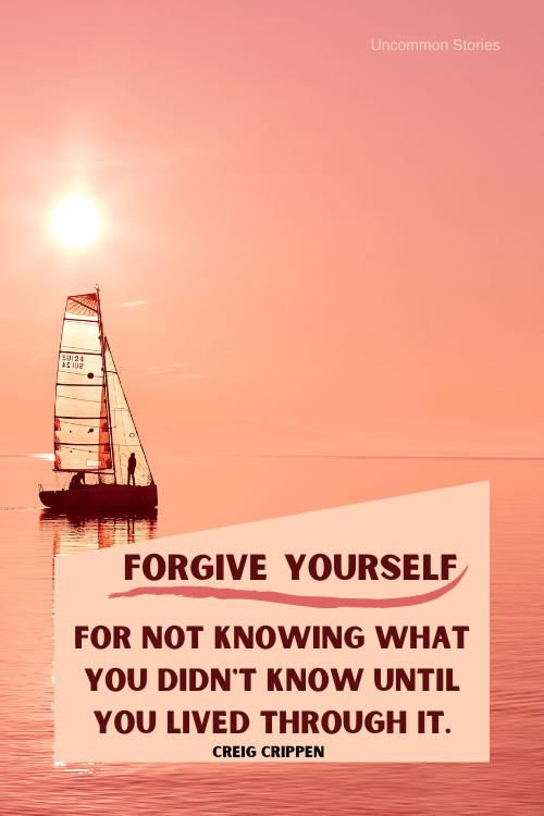Pinterest Pin- Forgive Yourself